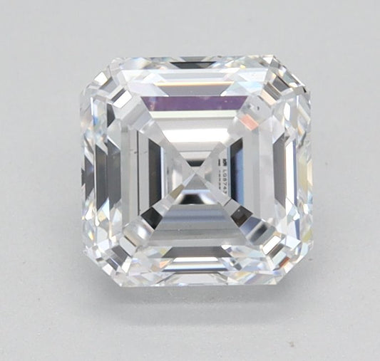 1.02ct SQUARE EMERALD D VS2 Diamond