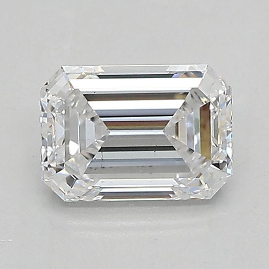 0.92ct EMERALD D VS2 Diamond