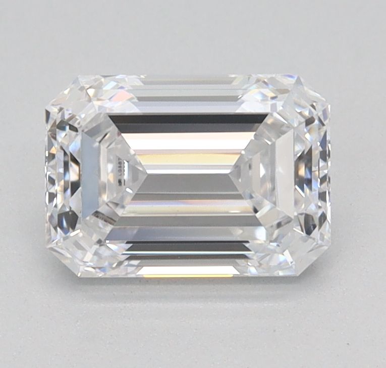 0.95ct EMERALD D VS2 Diamond