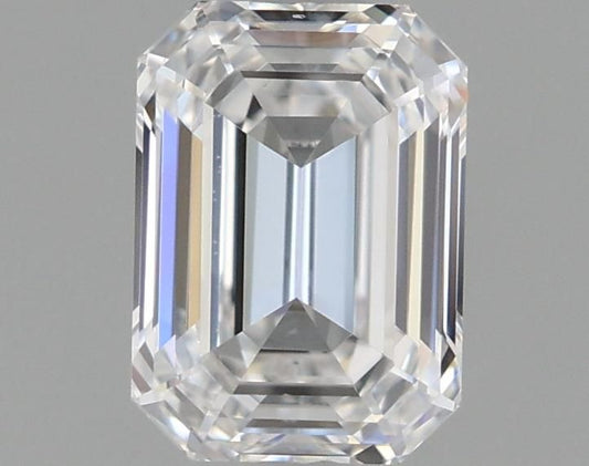 0.96ct EMERALD D VS2 Diamond