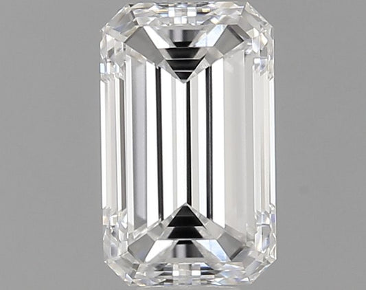 0.91ct EMERALD E VVS2 Diamond