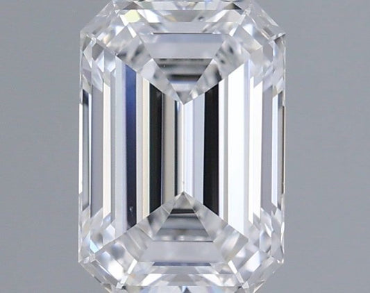 0.96ct EMERALD D VVS2 Diamond