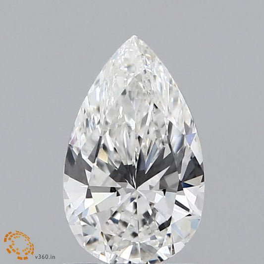 0.95ct PEAR F VS1 Diamond