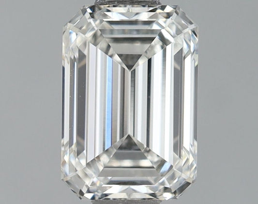 0.93ct EMERALD F VVS1 Diamond