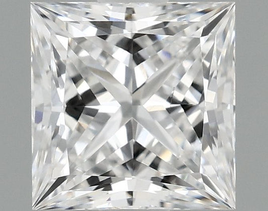 0.93ct PRINCESS D VS2 Diamond