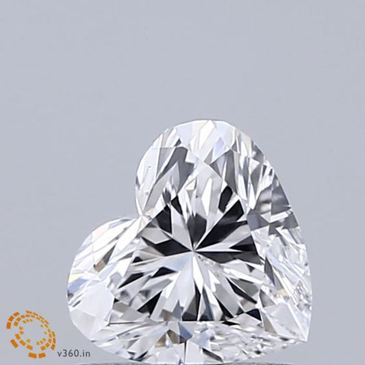 0.94ct HEART D VS1 Diamond
