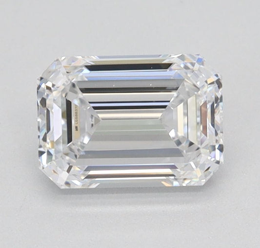 0.91ct EMERALD D VVS2 Diamond