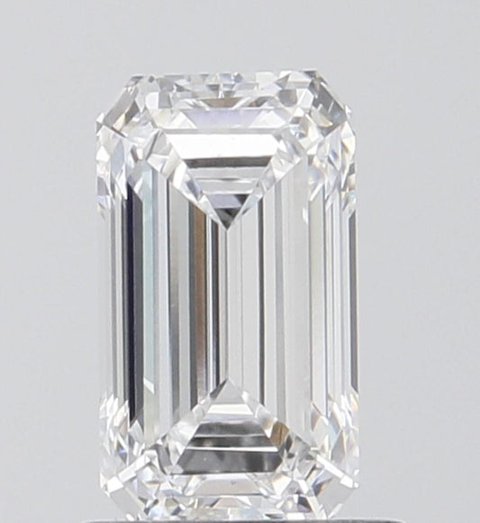 0.96ct EMERALD D VS1 Diamond