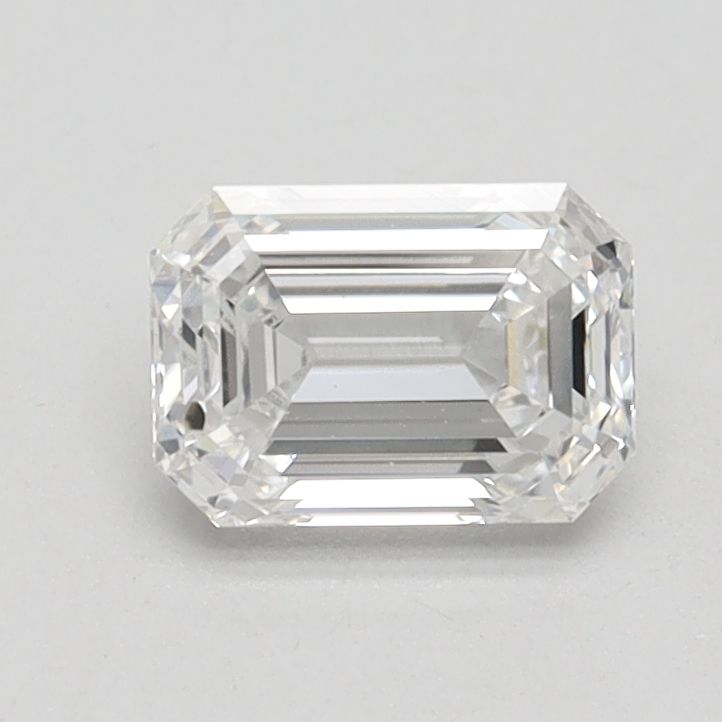 0.91ct EMERALD F VS2 Diamond