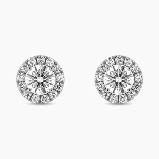 ALESSA Round Halo Studs |