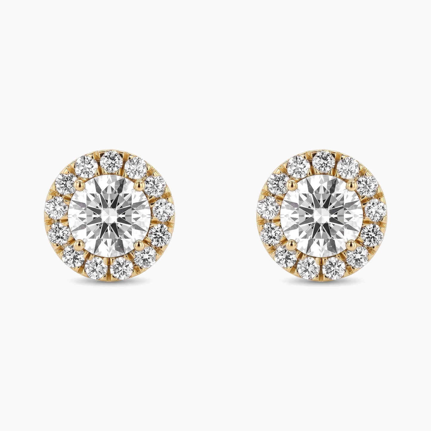 ALESSA Round Halo Studs |