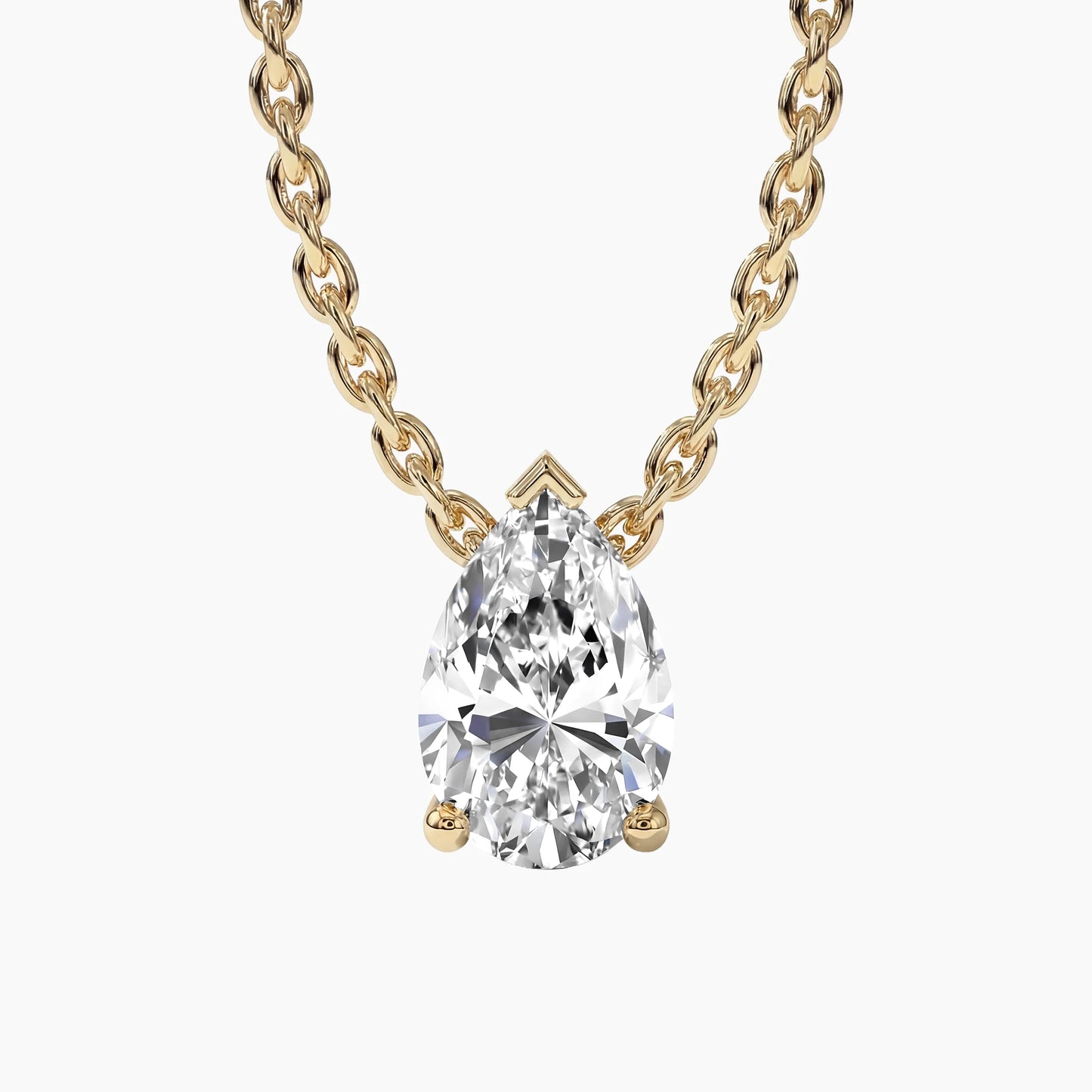 LARISSA Classic Pear Four-Prong |
