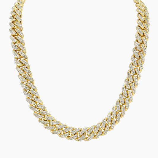 Romy Cuban Curb Chain in 14K Yellow Gold |