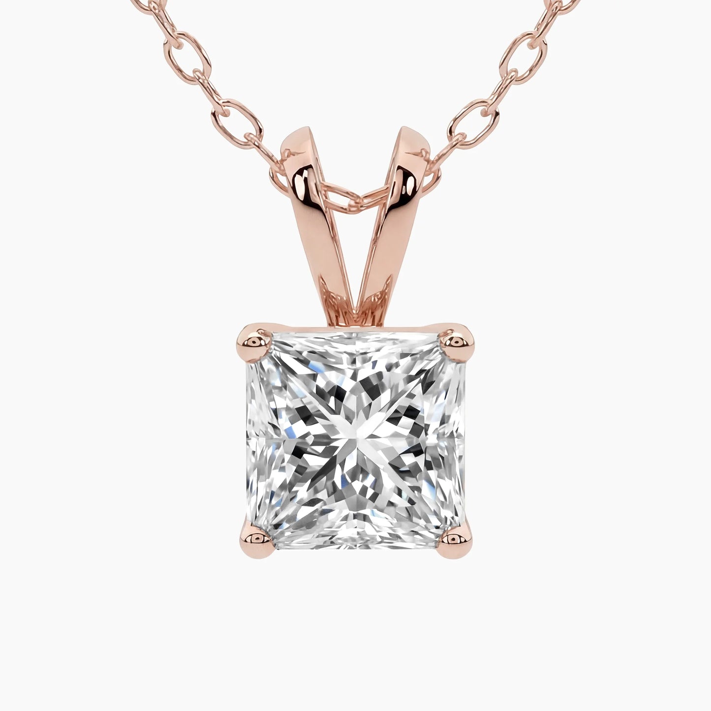 ANASTASIA Classic Princess Solitaire Design with Adjustable Cable Chain |