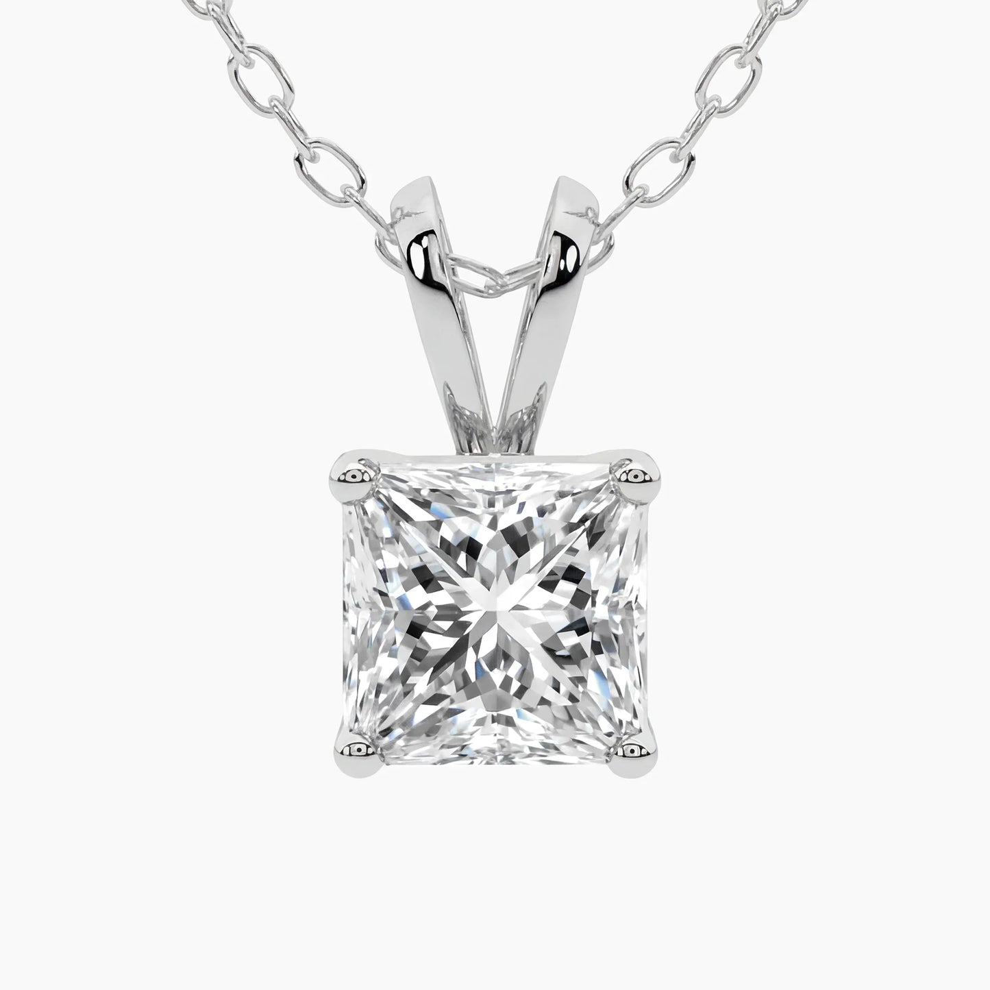 ANASTASIA Classic Princess Solitaire Design with Adjustable Cable Chain |