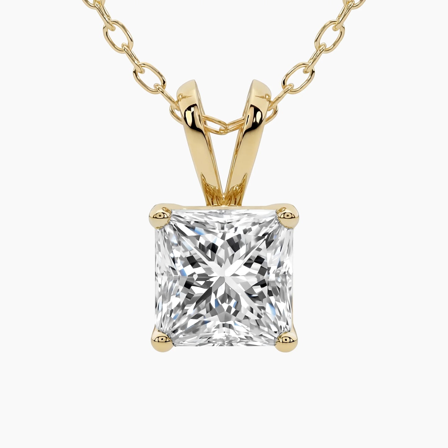 ANASTASIA Classic Princess Solitaire Design with Adjustable Cable Chain |