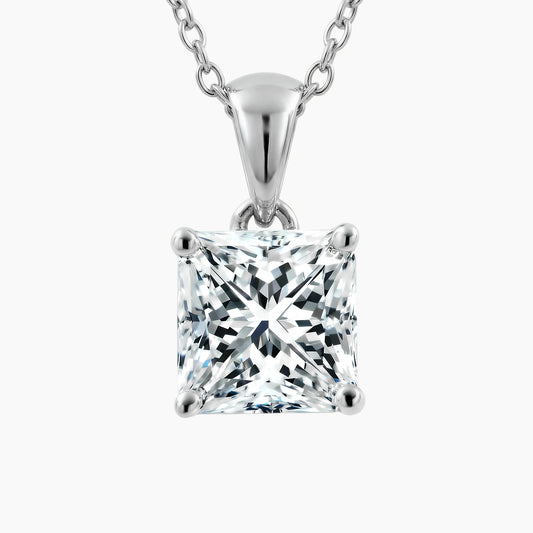 FERNANDA Princess Solitaire Design with Adjustable Chain |