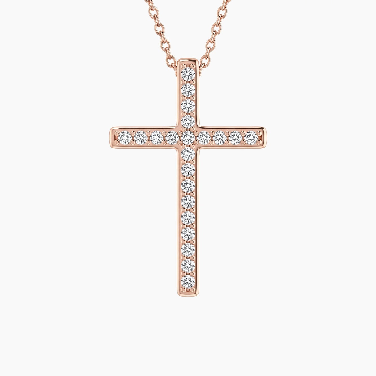 VESTA Cross Design with 14K Gold Chain |