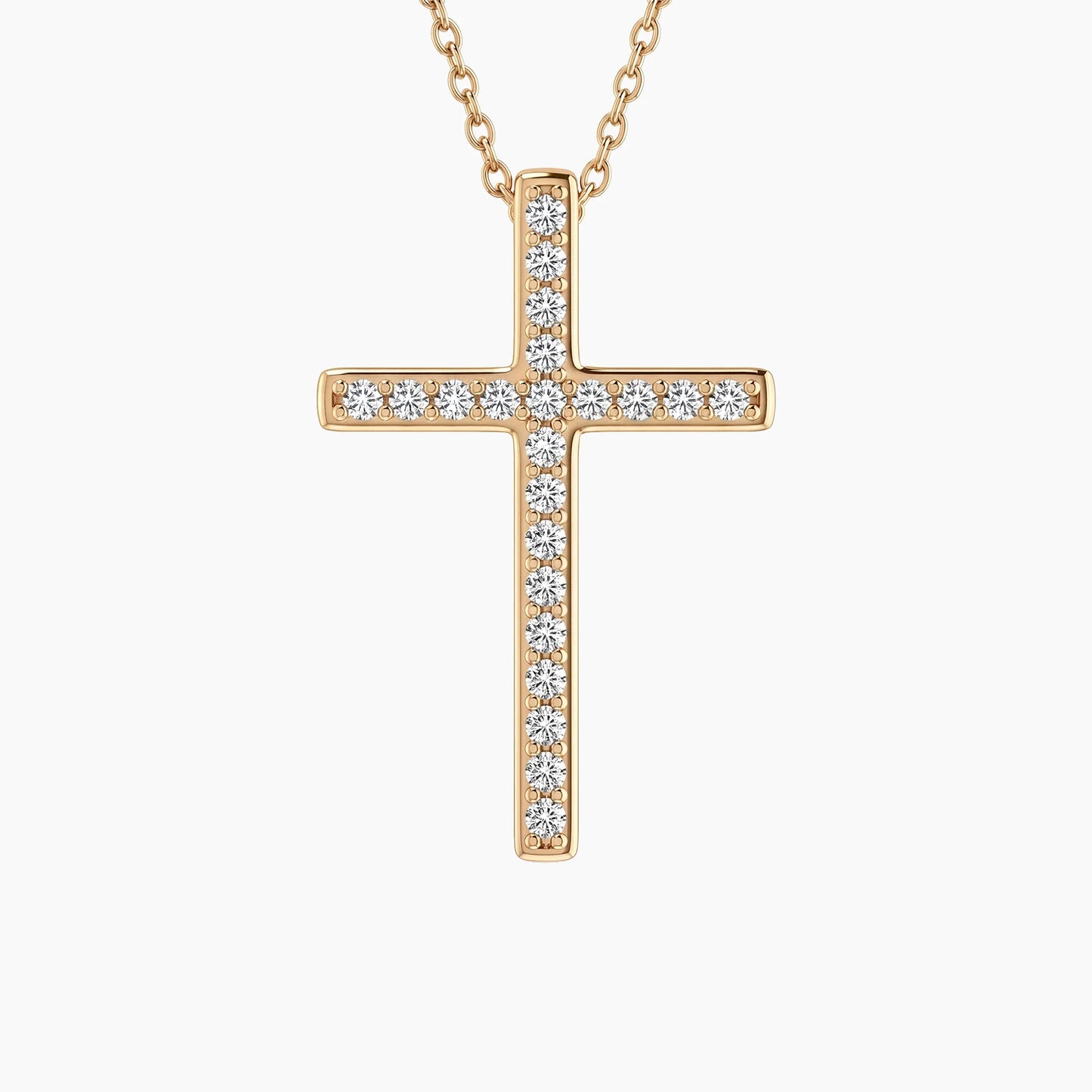 VESTA Cross Design with 14K Gold Chain |