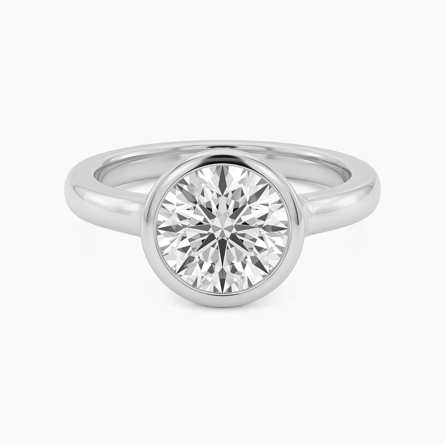 3 CT GEMMA Bezel-Set Solitaire |