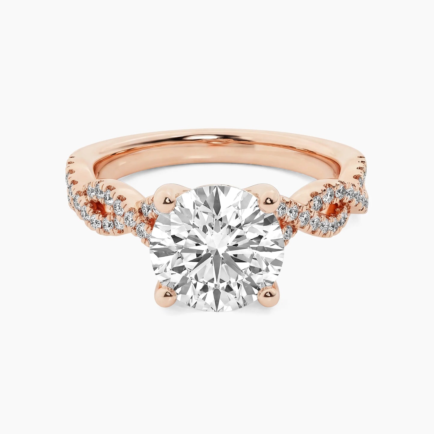 2 CT DONATELLA Twisted Pavé |