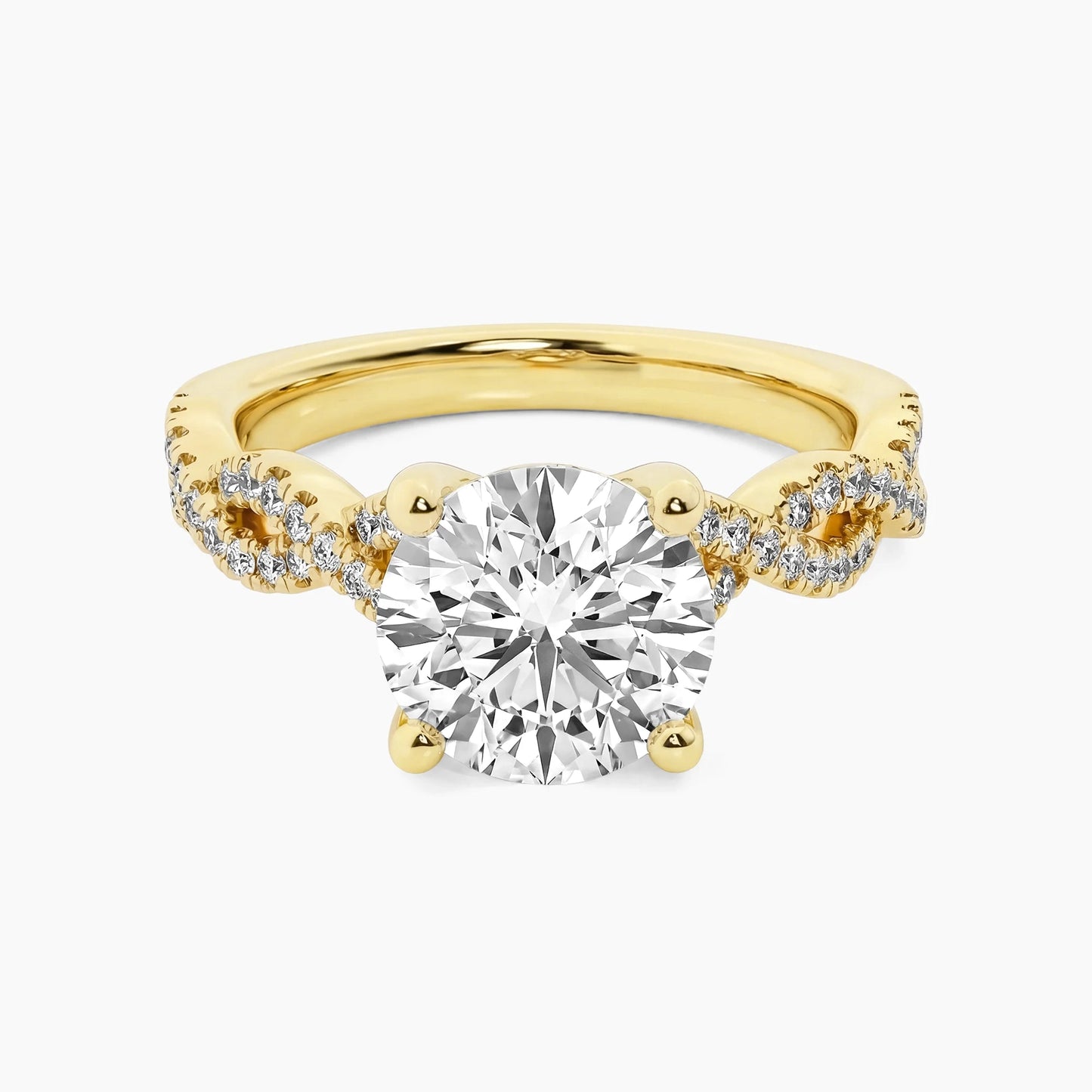 2 CT DONATELLA Twisted Pavé |