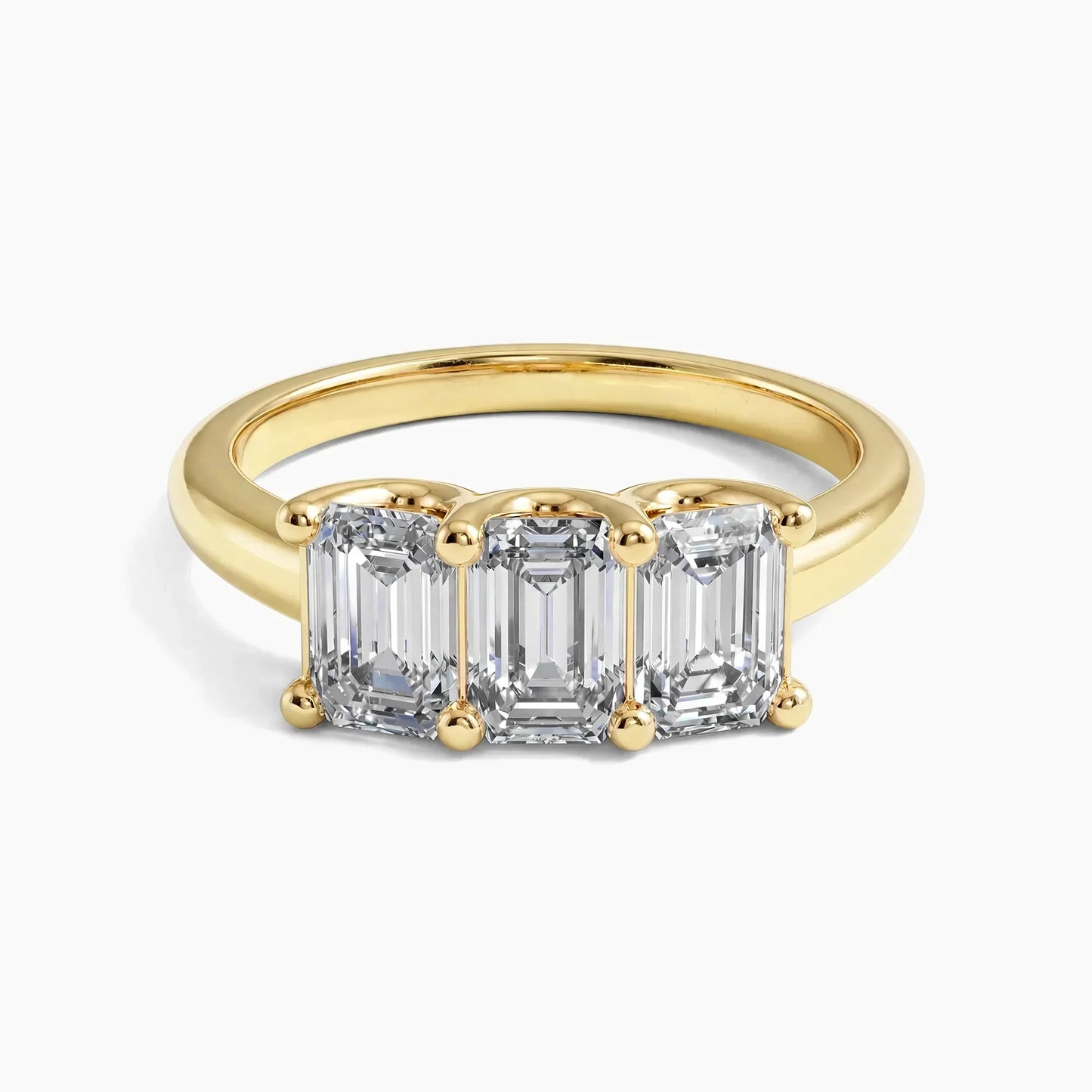 FABIANA Emerald Three-Stone |