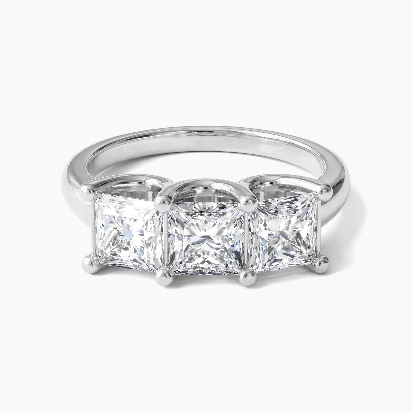 DEANNA Princess Cut Three-Stone |