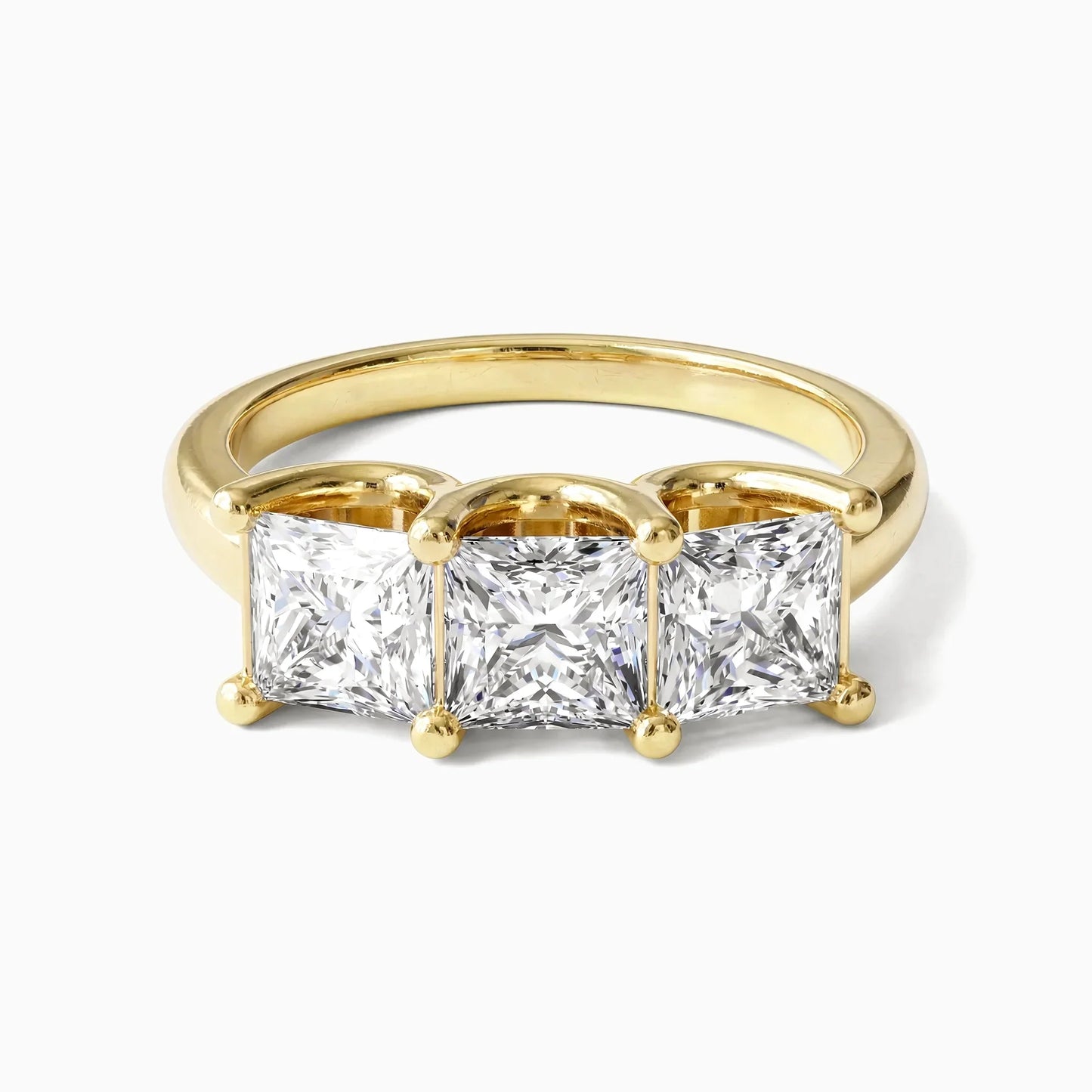 DEANNA Princess Cut Three-Stone |