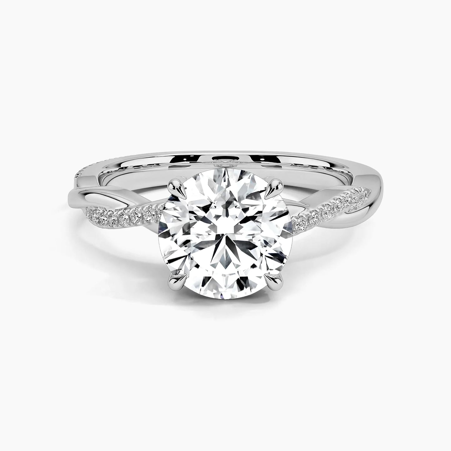 1 CT EMMA Twisted Shank Solitaire |