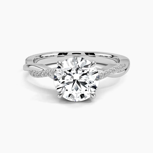 1 CT EMMA Twisted Shank Solitaire |