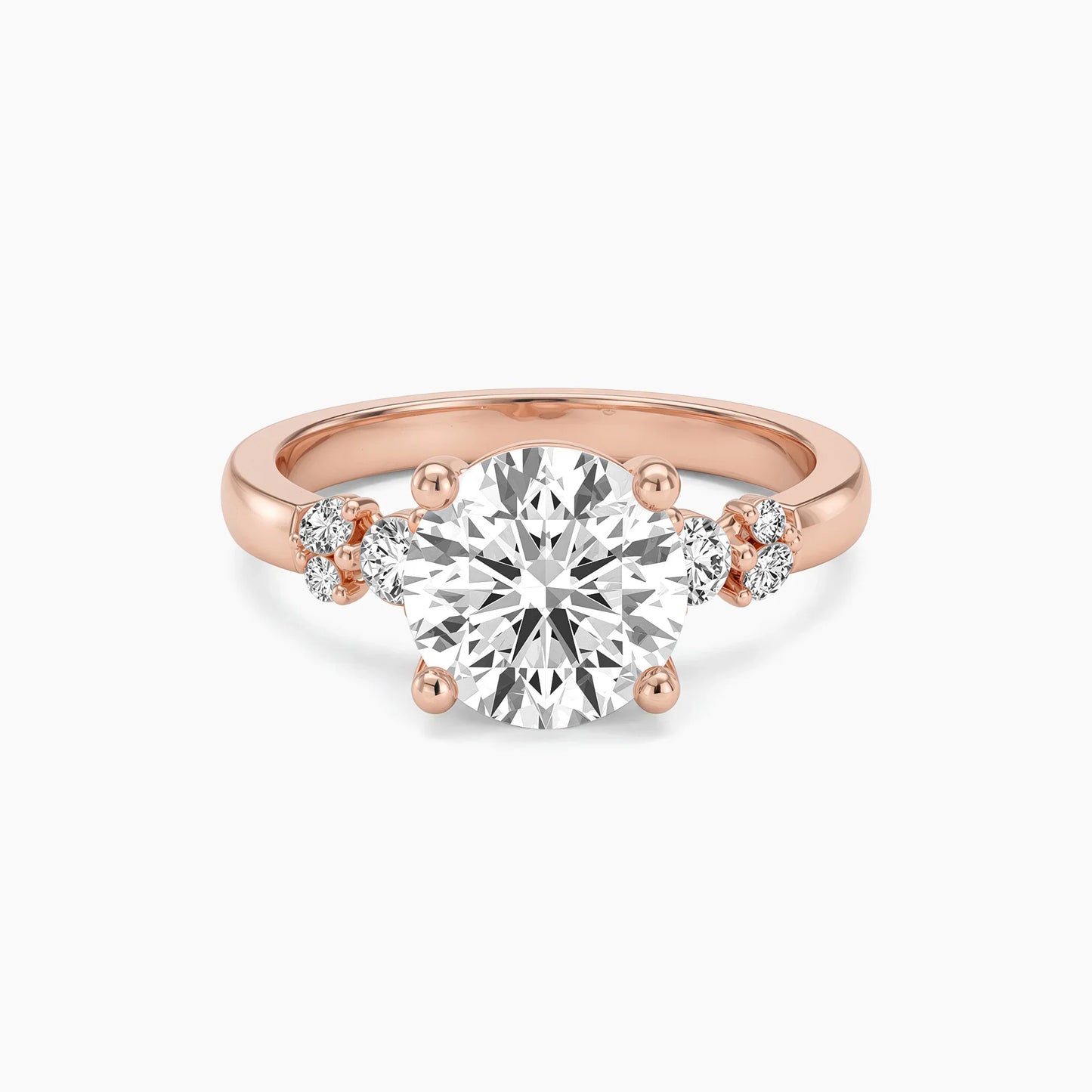 2 CT ANGELINA Five-Stone Side Accent |