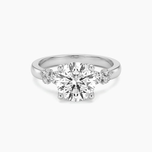 2 CT ANGELINA Five-Stone Side Accent |