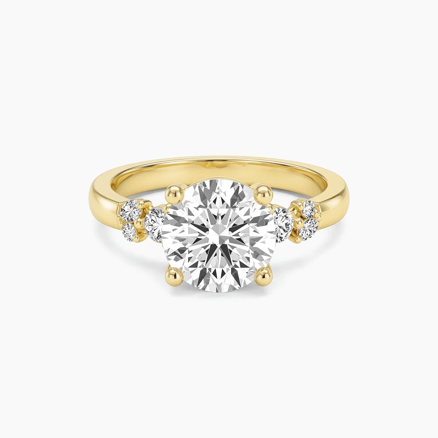 1 CT ANGELINA Five-Stone Side Accent |