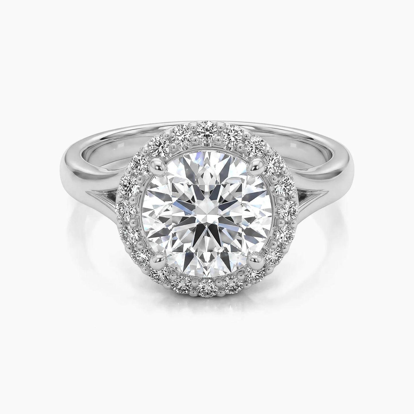 1 CT GABRIELLA Split Shank Halo |
