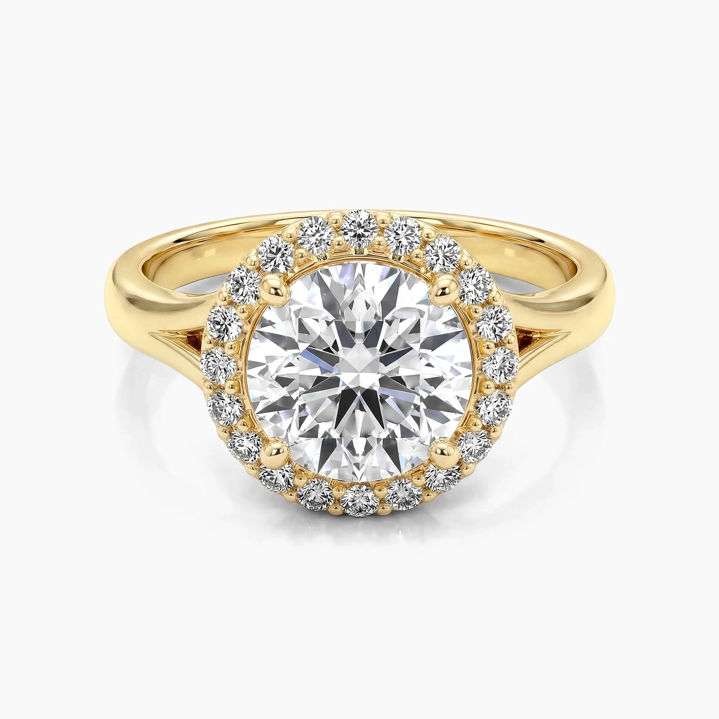 1 CT GABRIELLA Split Shank Halo |