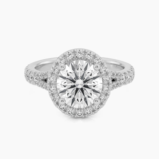 1 CT MIA Split Shank Halo |