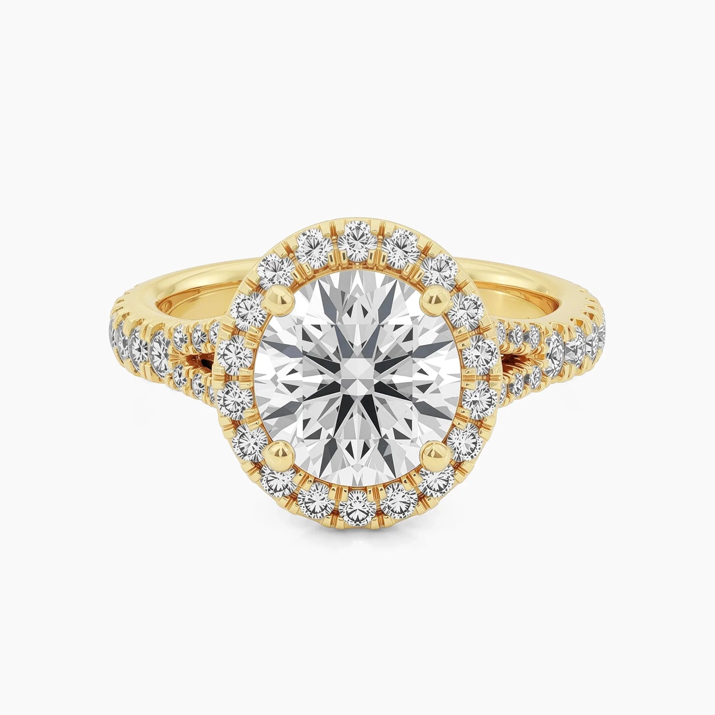 1 CT MIA Split Shank Halo |