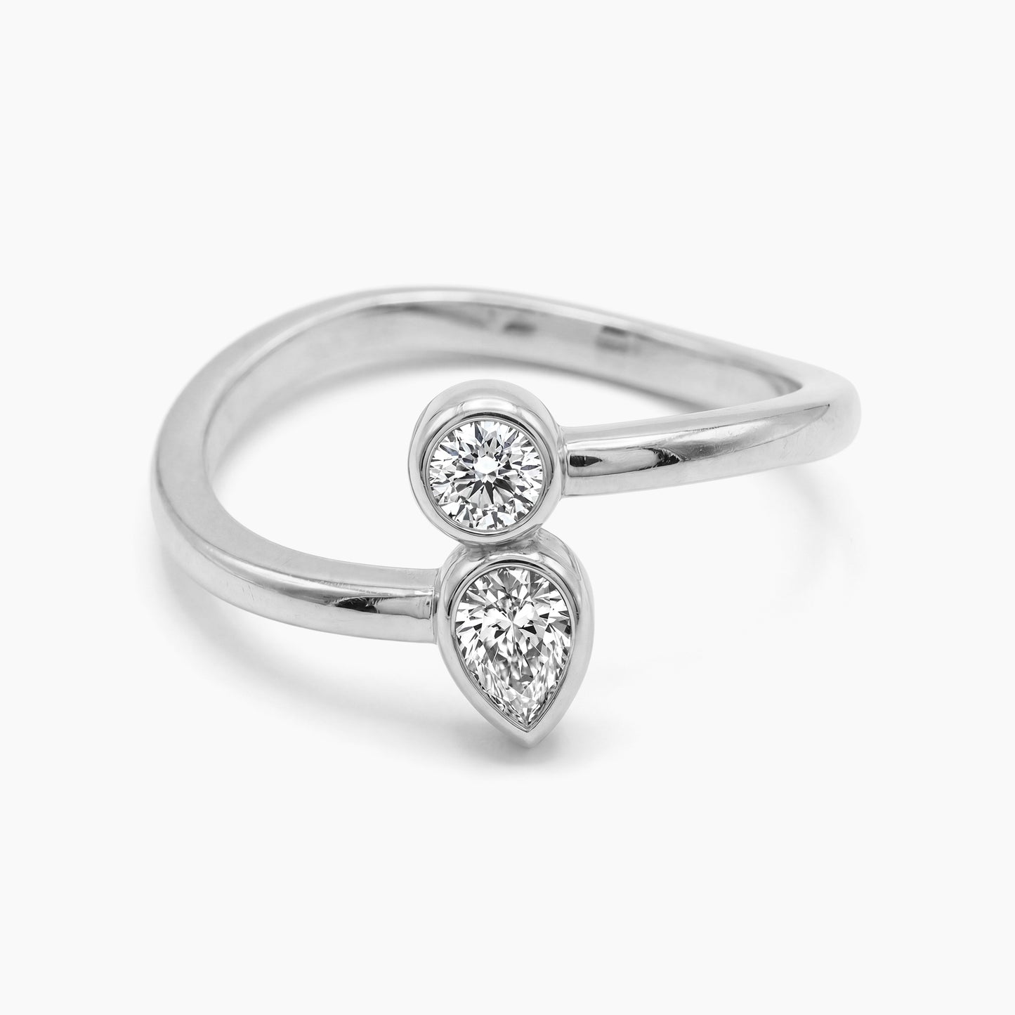 ANNELISE "Toi et Moi" Pear and Round |