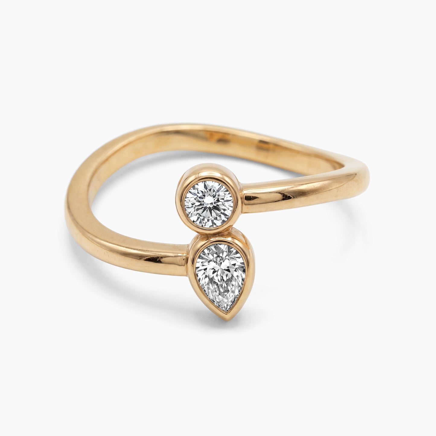 ANNELISE "Toi et Moi" Pear and Round |