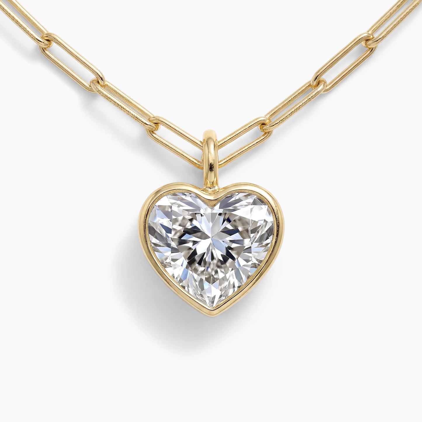 VIVIANA-ROSE Paperclip Heart Charm |