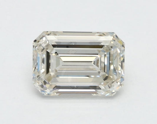 0.91ct EMERALD I SI1 Diamond