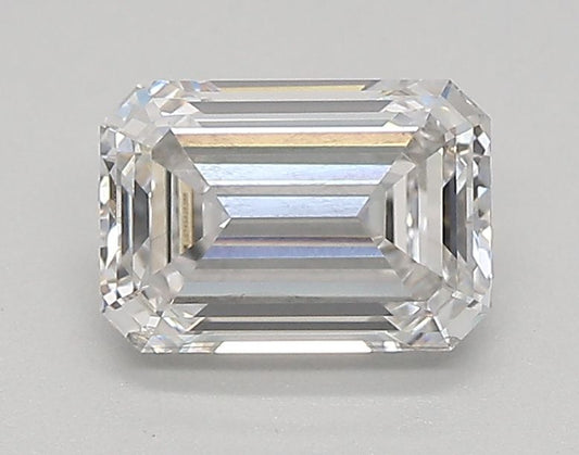 0.95ct EMERALD F VS2 Diamond