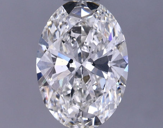 0.93ct OVAL F VS2 Diamond
