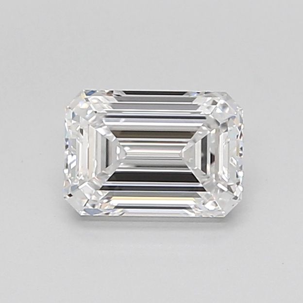 0.91ct EMERALD D VVS2 Diamond