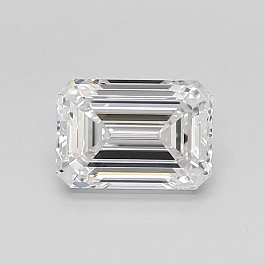 0.91ct EMERALD D VVS2 Diamond