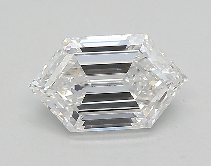 0.91ct HEXAGONAL E VVS2 Diamond