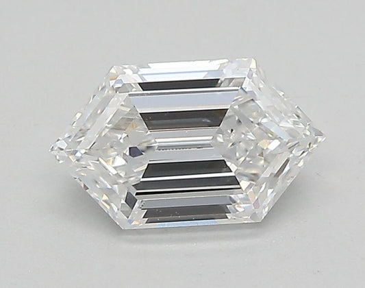 0.91ct HEXAGONAL E VVS2 Diamond