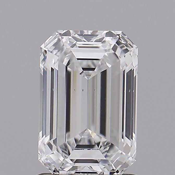 0.91ct EMERALD D VS2 Diamond
