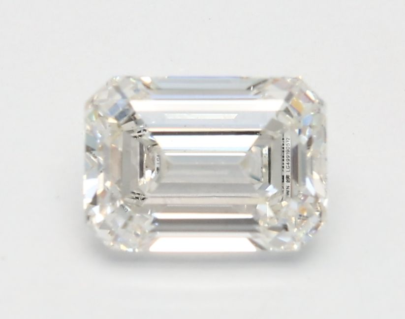 0.91ct EMERALD F VS2 Diamond